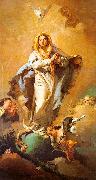 Giovanni Battista Tiepolo St.Thecla Liberating the City of Este from the Plague Spain oil painting artist